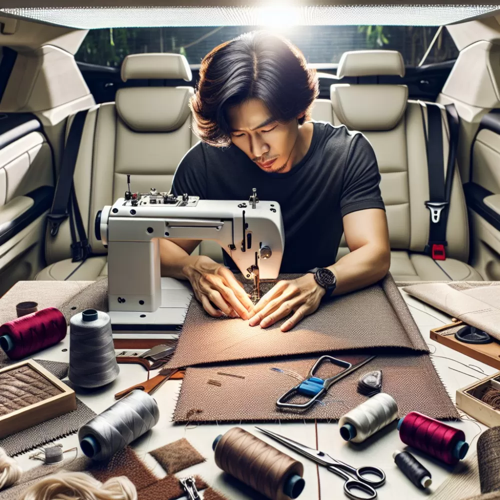 jak uszyć tapicerkę samochodową