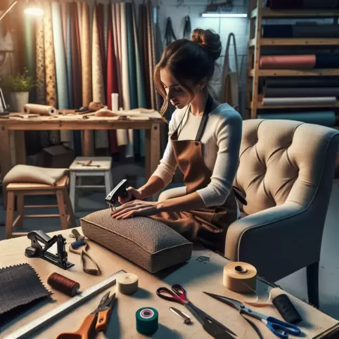 jak samemu tapicerować krzesło