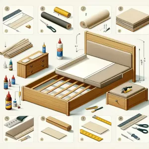 jak tapicerować łóżko