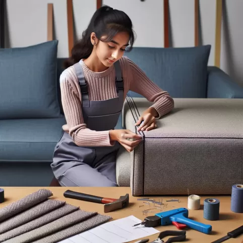 jak tapicerować rogi