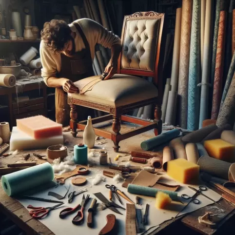 jak tapicerować siedzisko