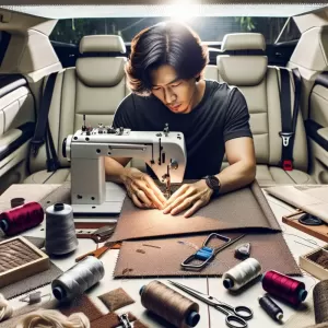 jak uszyć tapicerkę samochodową